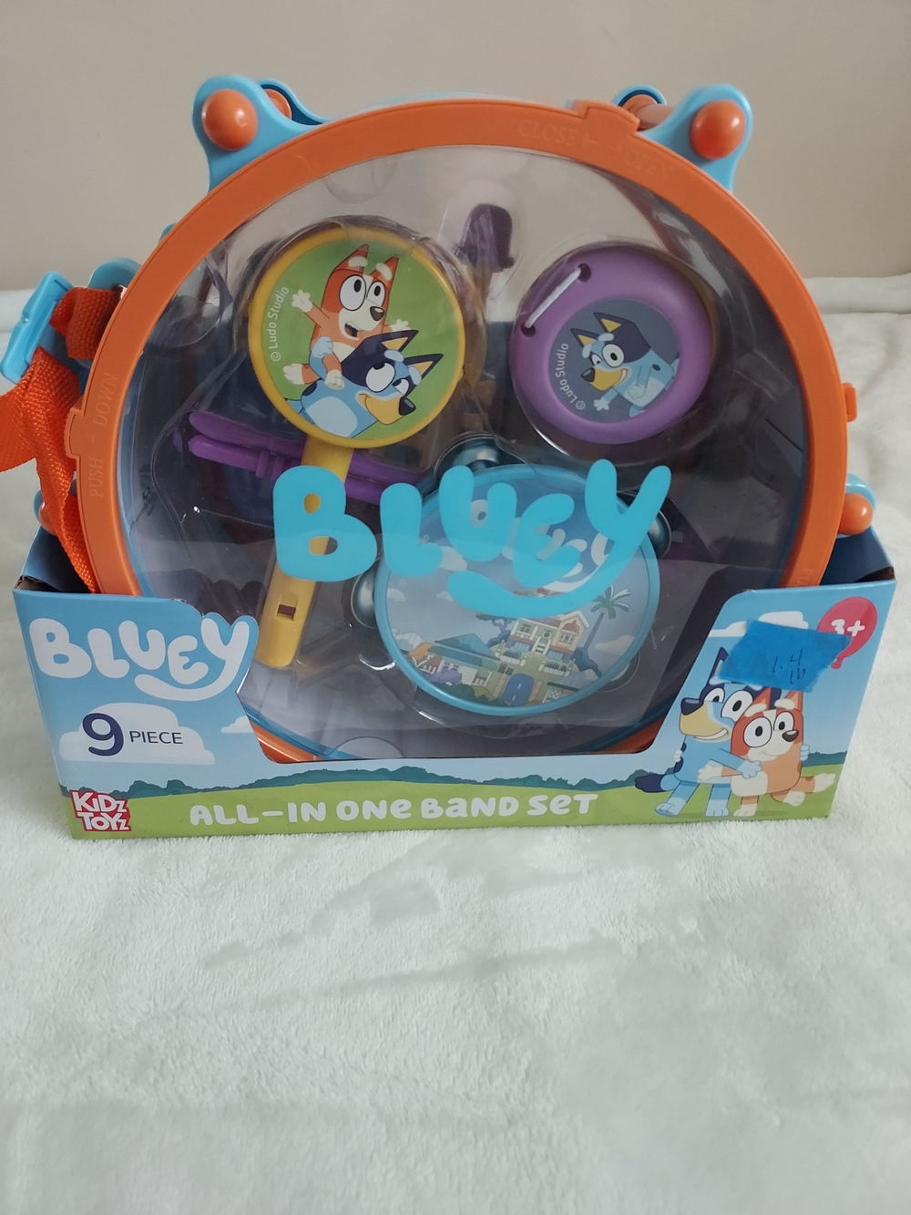 Bluey All-In-One Band Set Kids Music Toy Interactive Creativity Gift Holidays